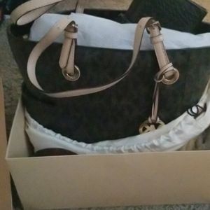 Michael Kors brown tote